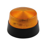 Stroboskop mini LED 12VDC 77x45,7mm žuti