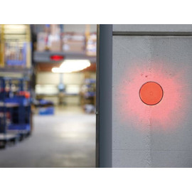 Stroboskop mini LED 12VDC 77x45,7mm crveni