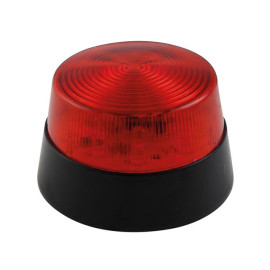 Stroboskop mini LED 12VDC 77x45,7mm crveni