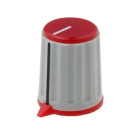 Dugme potenciometra 15,6/6mm plastično; pokazivač