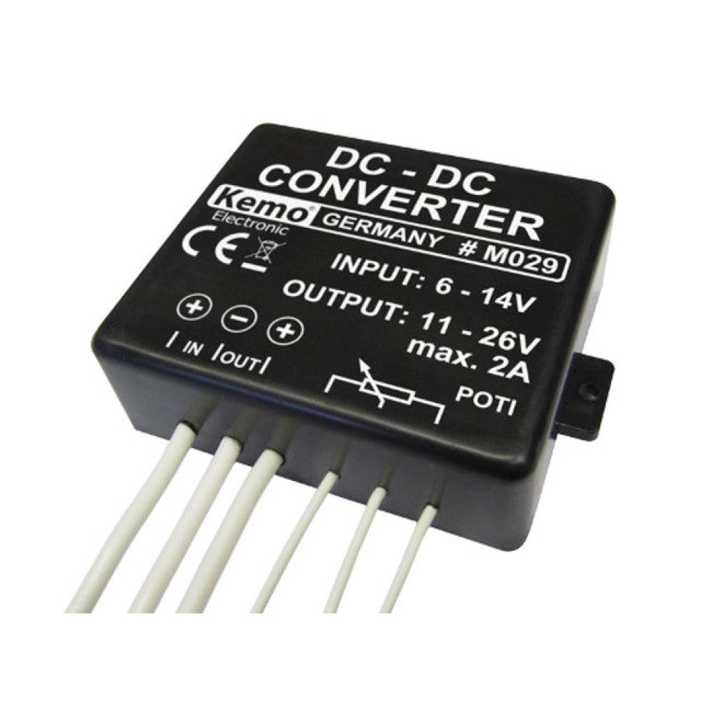 Modul DC/DC pretvarač 6-14V/11-26V 2A M029 Kemo- - Modul DC/DC pretvarač 6-14V/11-26V 2A M029 Kemo- -