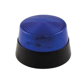 Stroboskop mini LED 12VDC 77x45,7mm plavi