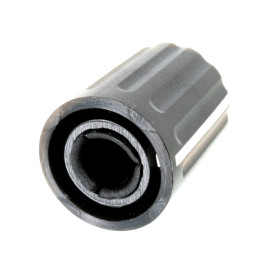 Dugme potenciometra 13,5/6mm plastično crno