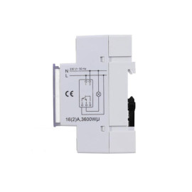 Timer digitalni 250V 16A 3500W za šinu EDIN305N
