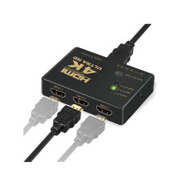 Razdjelnik 3x IN HDMI (Ž) na 1x OUT HDMI (Ž)