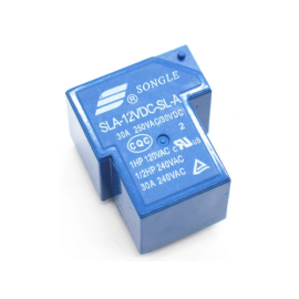 Relej 12VDC / 30A - 250VAC / 30VDC; print 5 pin