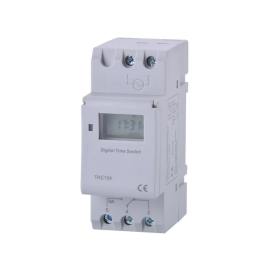 Timer digitalni tjedni 230V 25A za šinu THC15A