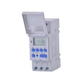 Timer digitalni tjedni 12VDC 25A za šinu THC15A