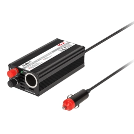 Pretvarač 24VDC/12VDC 10A + auto utikač