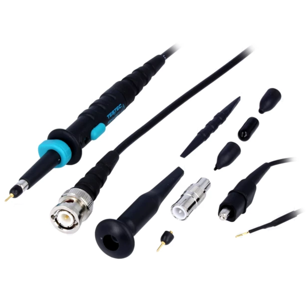 Sonda za osciloskop 15/150MHz 1:1/10:1 1,2m Testec Sonda za osciloskop 15/150MHz 1:1/10:1 1,2m Testec