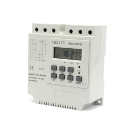 Timer digitalni KG317T trofazni 380V 3x16A za šinu