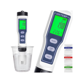 Digitalni tester pH 0,00-14 i termometar 0-60°C