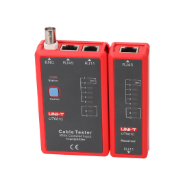 Tester kablova RJ11 RJ45 + BNC Uni-T UT681C