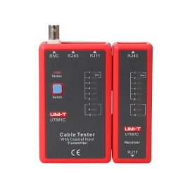 Tester kablova RJ11 RJ45 + BNC Uni-T UT681C