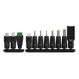 Pretvarač 230V/3-12VDC 1,5A s 11 univerza. utikača