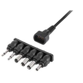 Pretvarač 230V/3-12VDC 600mA s 6 univerz. utikača