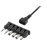 Pretvarač 230V/3-12VDC 600mA s 6 univerz. utikača