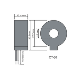 Voltmetar i ampermetar, Hz 3x230-410V 63A SEM-60D