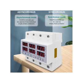 Zaštitna sklopka digitalna 3-fazna 3x230VAC 63A
