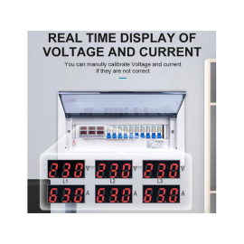 Zaštitna sklopka digitalna 3-fazna 3x230VAC 63A