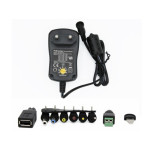 Pretvarač 230V/3-12VDC 1,5A s 8 univerza. utikača