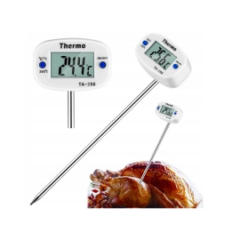 Termometar ubodni -50+300°C; LCD; 1xAG13
