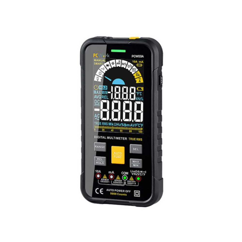 Digitalni multimetar PCWork SMART PCW03A; True RMS