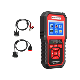 Tester akumulat. 6-12V i OBD2 skener Konnwei KW870
