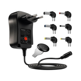 Pretvarač 230V/3-12VDC 2A s 6 univerzalnih utikača