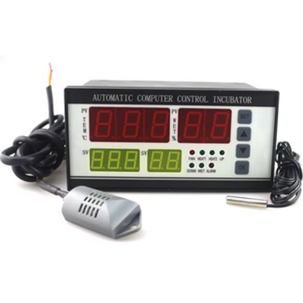 Inkubator za jaja 0-99,9°C 230VAC 3 kanala XM-18