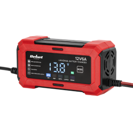 Punjač akumulatora gel/AGM/LifePo4 12V 6A 2-100Ah