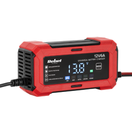 Punjač akumulatora gel/AGM/LifePo4 12V 6A 2-100Ah