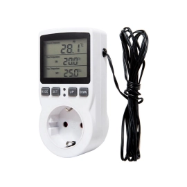 Digitalni termostat 230V 16A -40-120°C + timer
