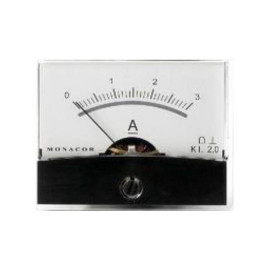 Instrument A-metar 3A DC 60x45mm ugradbeni osv.