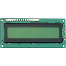 LCD modul 16x2 2,95x5,55 kontakt gore; Display Ele
