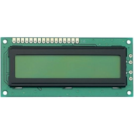 LCD modul 16x2 2,95x5,55 kontakt gore; Display Ele