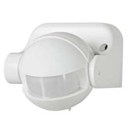 Senzor pokreta 230V 1200W 12m 180° IP44 PIR 04/WH
