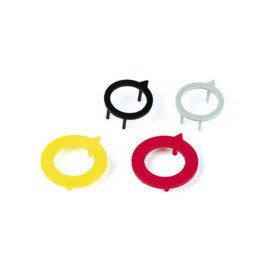 Dugme potenciometra prsten 15mm sivo- - - - - 