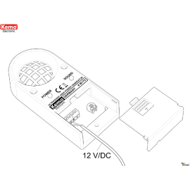 Modul rastjerivač životinja ultrazvučni M175 Kemo