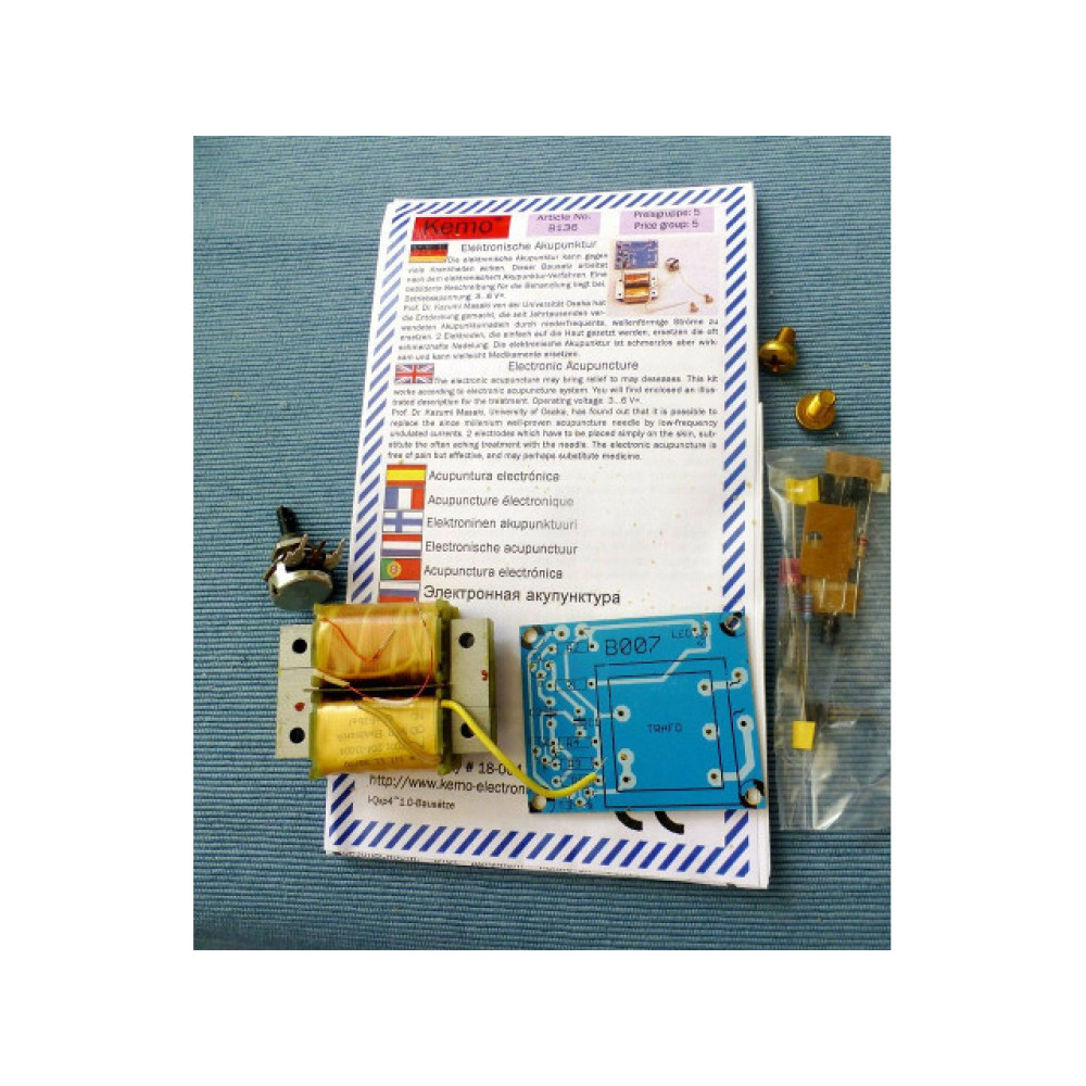 Kit elektronička akupunktura B136 Kemo - - - - - - Kit elektronička akupunktura B136 Kemo - - - - - -