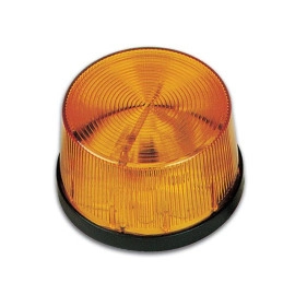 Stroboskop mini 12VDC 70x64mm žuti