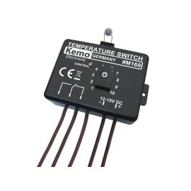 Modul termostat 0-100°C 5A 12V M169 Kemo - - - - -