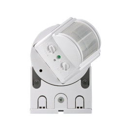 Senzor pokreta 180° podesivi, 12m, LED, IP44, PIR