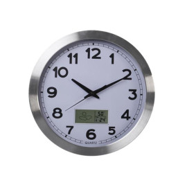 Sat analogni + termometar + higrometar 35cm WC102