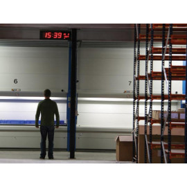 Zidni LED sat 83x23x4cm; WC208