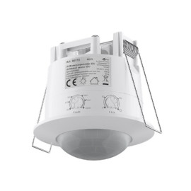 Senzor pokreta 360° stropni, 230VAC, 6m, LED, IP20