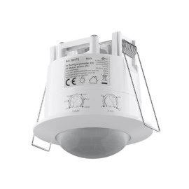 Senzor pokreta 360° stropni, 230VAC, 6m, LED, IP20