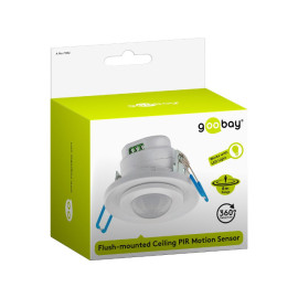 Senzor pokreta 360° stropni, 230VAC, 8m, LED, IP20