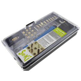Lemilica - set 25kom za obradu drva (pirografija)