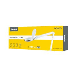 Lampa s povećalom LED 10W; 5x stolna bijela